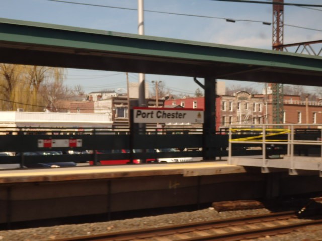 Foto: estación de Metronorth - Port Chester (New York), Estados Unidos