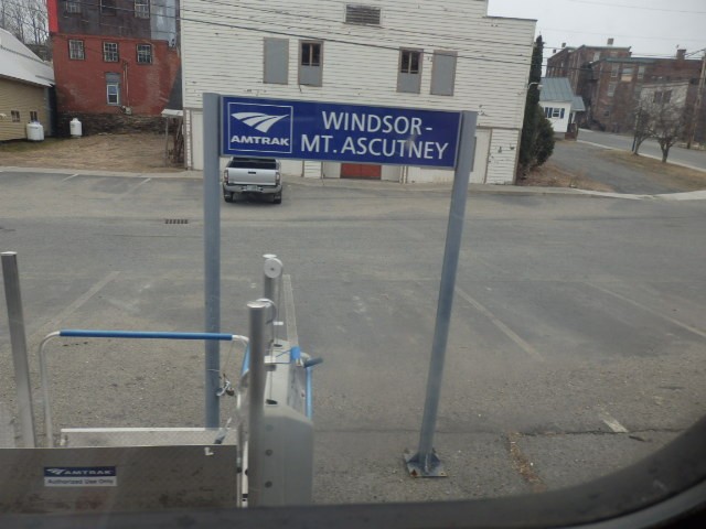 Foto: estación Windsor–Mt. Ascutney, de Amtrak - Windsor (Vermont), Estados Unidos