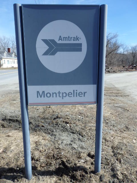 Foto: estación Montpelier-Barre, de Amtrak - Berlin (Vermont), Estados Unidos