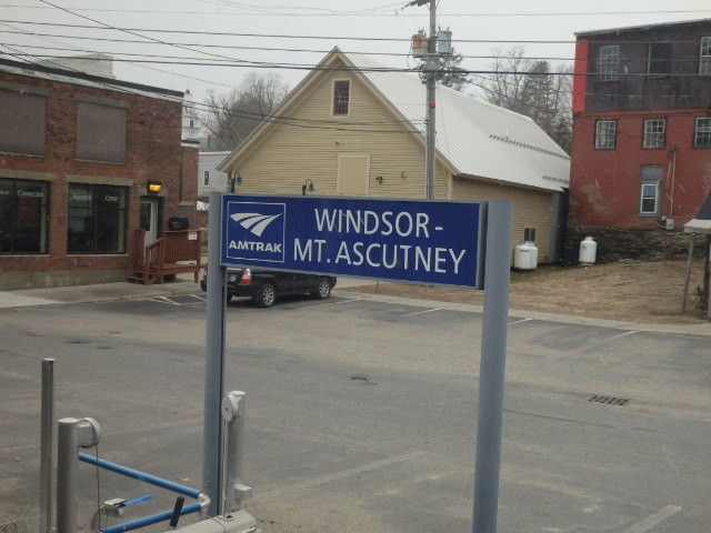 Foto: estación Windsor–Mt. Ascutney, de Amtrak - Windsor (Vermont), Estados Unidos