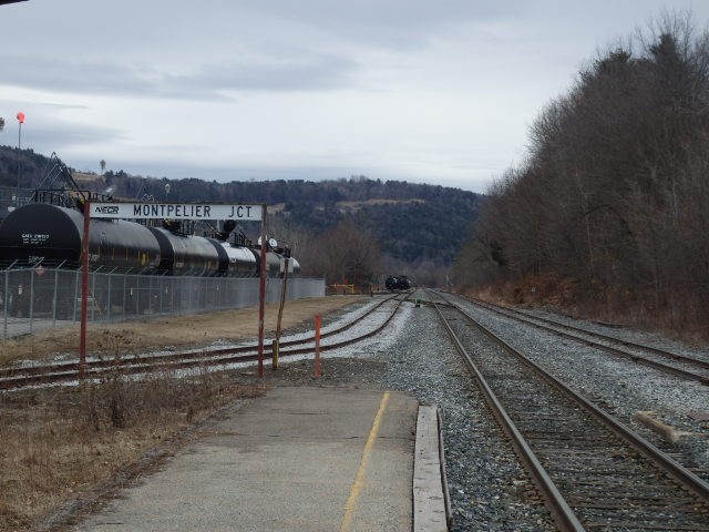 Foto: estación Montpelier-Barre, de Amtrak - Berlin (Vermont), Estados Unidos