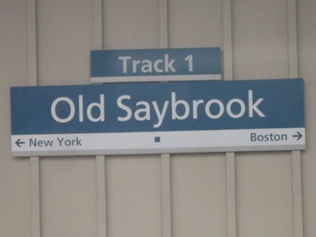 Foto: estación de la Shore Line East y Amtrak - Old Saybrook (Connecticut), Estados Unidos