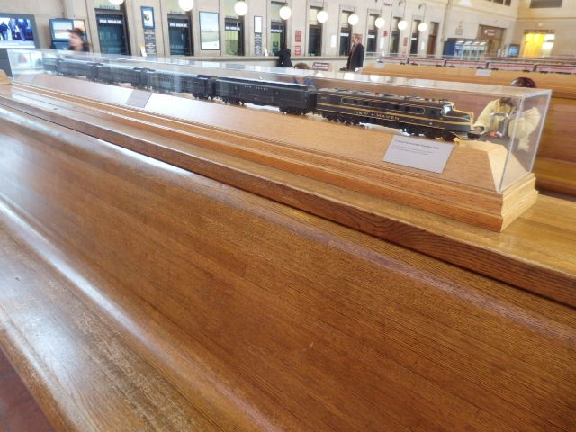 Foto: banco en Union Station - New Haven (Connecticut), Estados Unidos