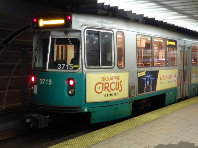 Foto: Línea Verde en North Station - Boston (Massachusetts), Estados Unidos