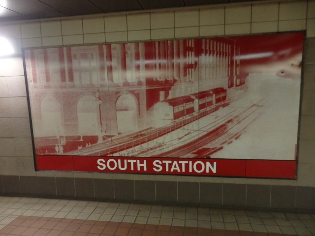 Foto: estación de la Línea Roja del subte - Boston (Massachusetts), Estados Unidos