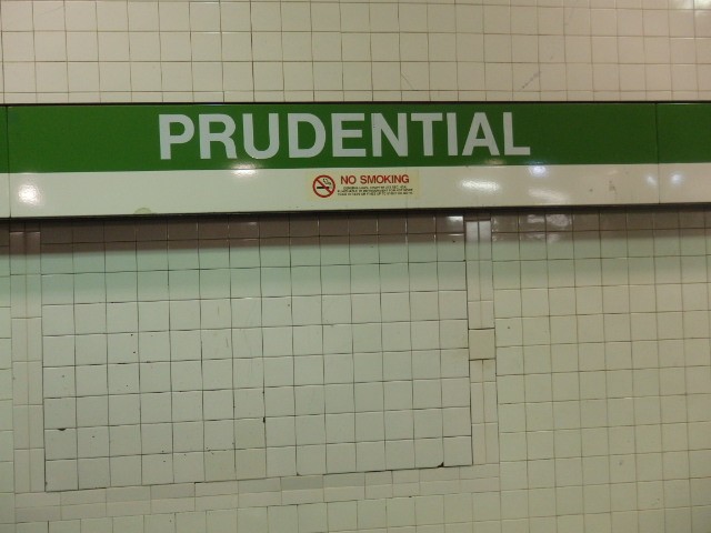 Foto: estación de la Línea Verde - Boston (Massachusetts), Estados Unidos