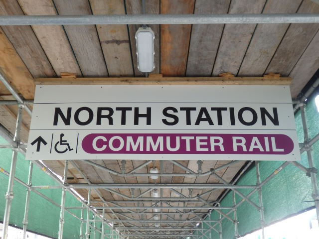 Foto: acceso a North Station - Boston (Massachusetts), Estados Unidos