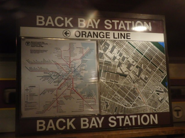 Foto: estación de Amtrak, MBTA y Línea Naranja - Boston (Massachusetts), Estados Unidos