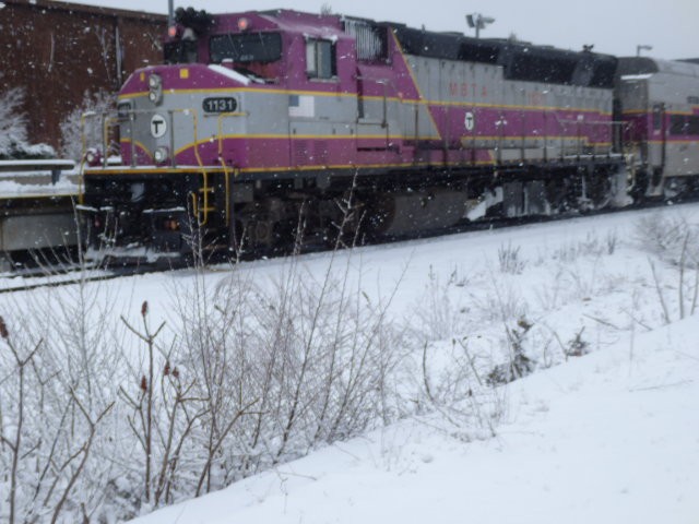 Foto: tren de MBTA - Plymouth (Massachusetts), Estados Unidos
