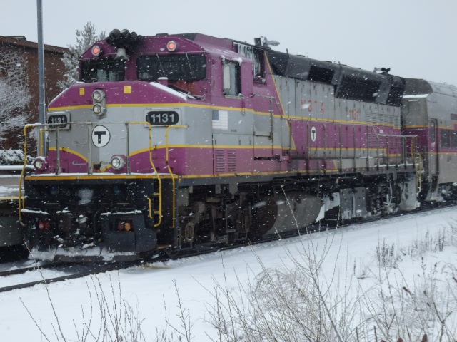 Foto: tren de MBTA - Plymouth (Massachusetts), Estados Unidos