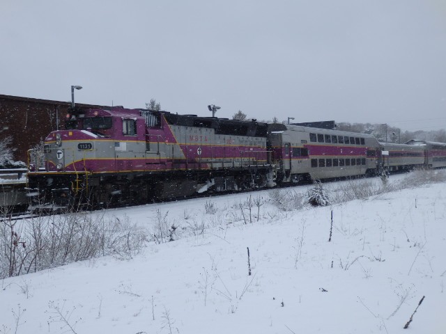 Foto: tren de MBTA - Plymouth (Massachusetts), Estados Unidos