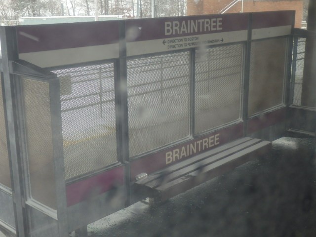 Foto: estación de MBTA - Braintree (Massachusetts), Estados Unidos