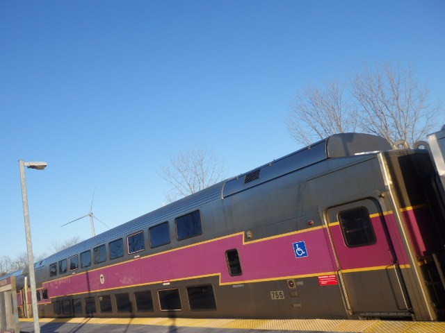 Foto: tren de MBTA - Kingston (Massachusetts), Estados Unidos