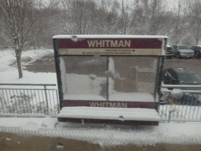 Foto: estación de MBTA - Whitman (Massachusetts), Estados Unidos