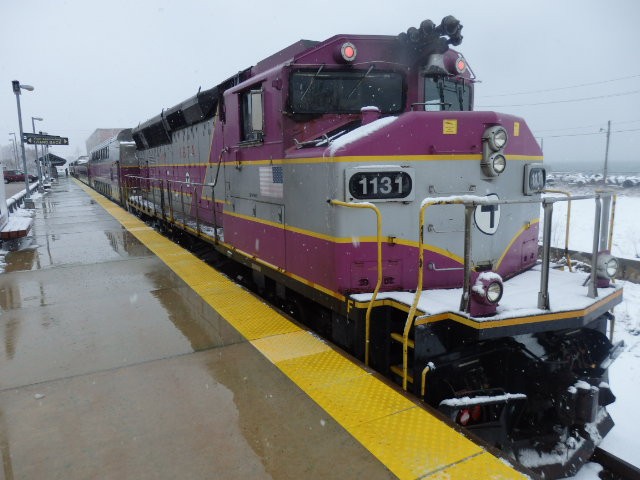 Foto: estación de MBTA - Plymouth (Massachusetts), Estados Unidos