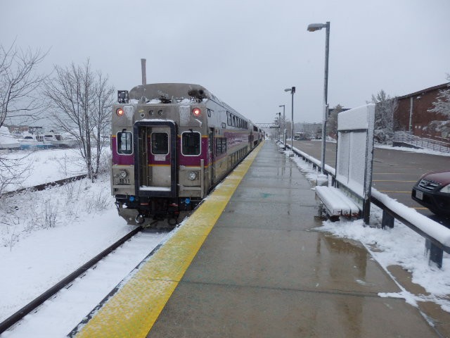Foto: estación de MBTA - Plymouth (Massachusetts), Estados Unidos