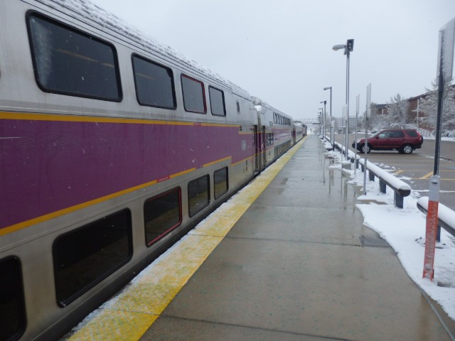 Foto: estación de MBTA - Plymouth (Massachusetts), Estados Unidos