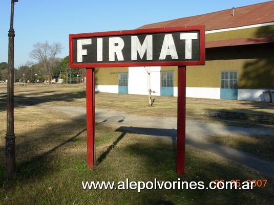 Foto: Estacion Firmat - Firmat (Santa Fe), Argentina