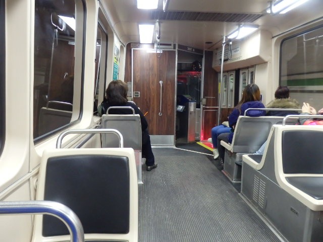 Foto: coche de la Línea Verde - Boston (Massachusetts), Estados Unidos