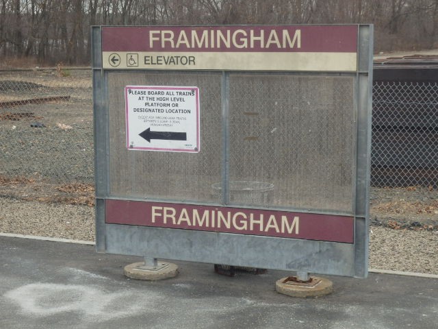 Foto: estación de Amtrak y de MBTA - Framingham (Massachusetts), Estados Unidos