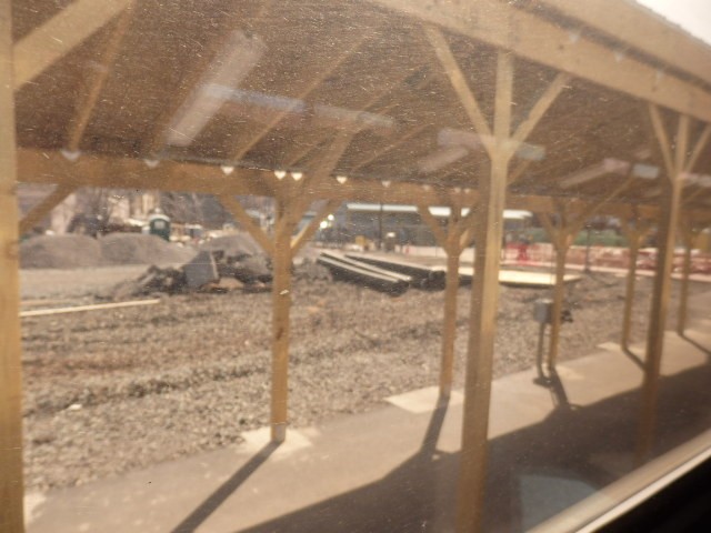 Foto: andén provisorio - Rochester (New York), Estados Unidos