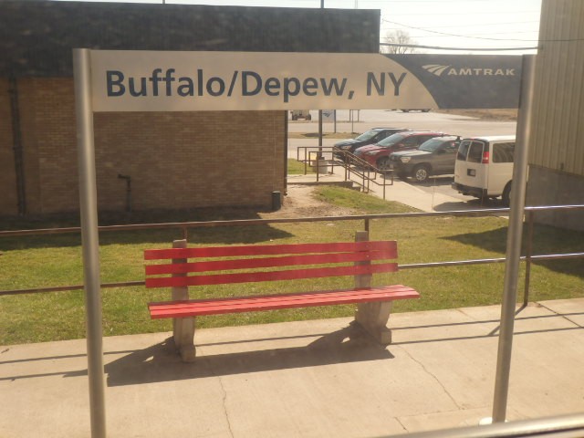 Foto: estación de Amtrak - Depew (New York), Estados Unidos