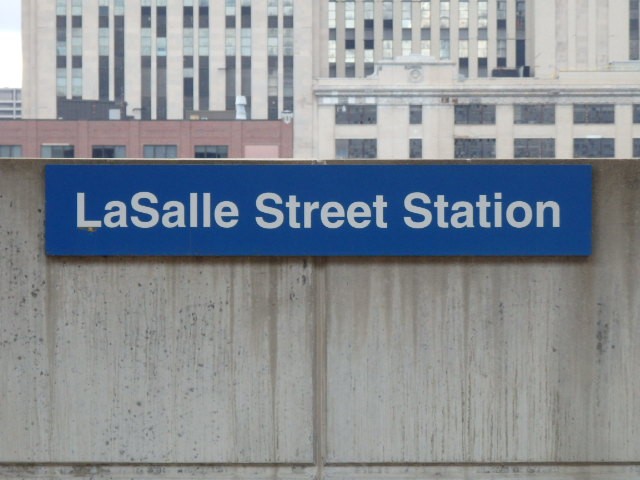 Foto: estación LaSalle - Chicago (Illinois), Estados Unidos