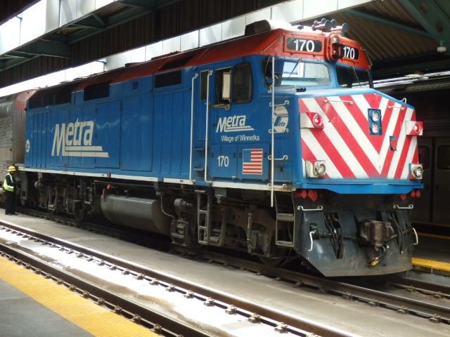 Foto: estación Ogilvie - Chicago (Illinois), Estados Unidos