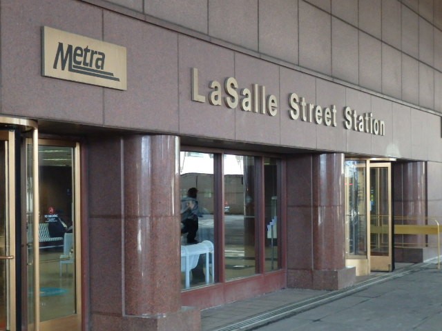 Foto: estación LaSalle - Chicago (Illinois), Estados Unidos