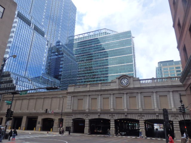 Foto: costado de la estación Ogilvie - Chicago (Illinois), Estados Unidos