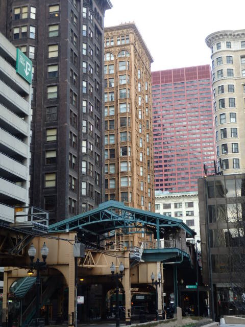 Foto: estación del Elevado ( - Chicago (Illinois), Estados Unidos