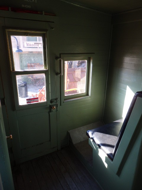 Foto: furgón del Southern Pacific - Folsom (California), Estados Unidos