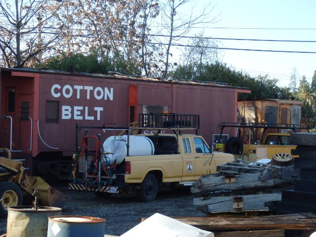 Foto: talleres del metrotranvía de Sacramento - Folsom (California), Estados Unidos