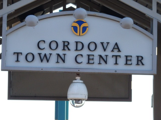 Foto: nomenclador de estación de metrotranvía - Rancho Cordova (California), Estados Unidos