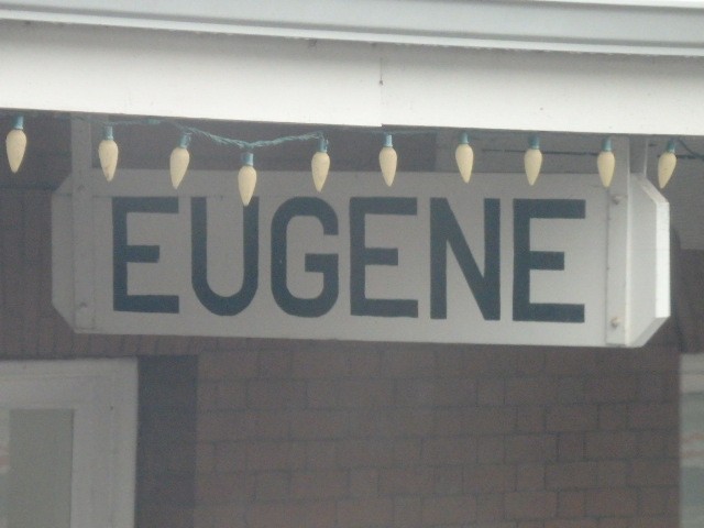 Foto: estación de Amtrak - Eugene (Oregon), Estados Unidos