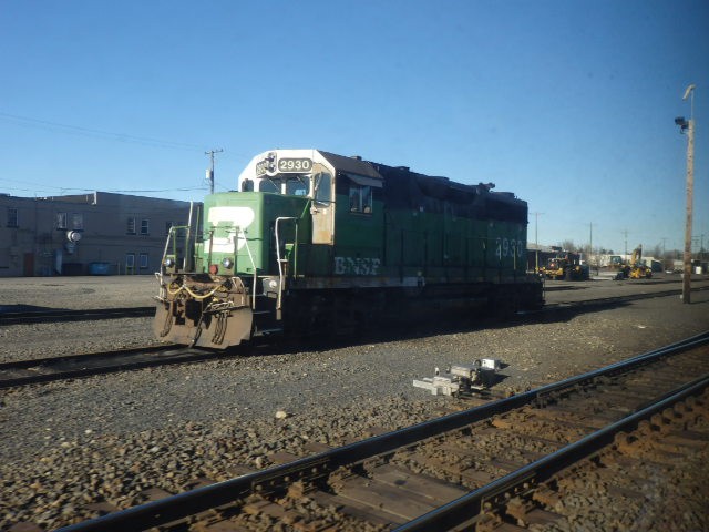 Foto: vista desde el tren - Centralia (Washington), Estados Unidos