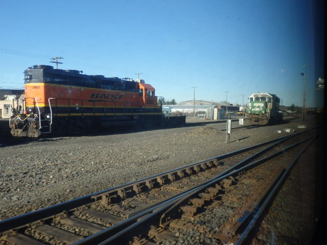 Foto: vista desde el tren - Centralia (Washington), Estados Unidos