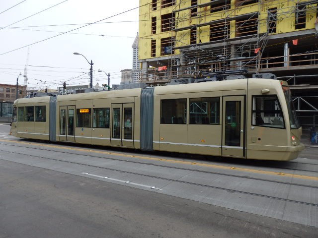 Foto: tranvía a prueba - Seattle (Washington), Estados Unidos