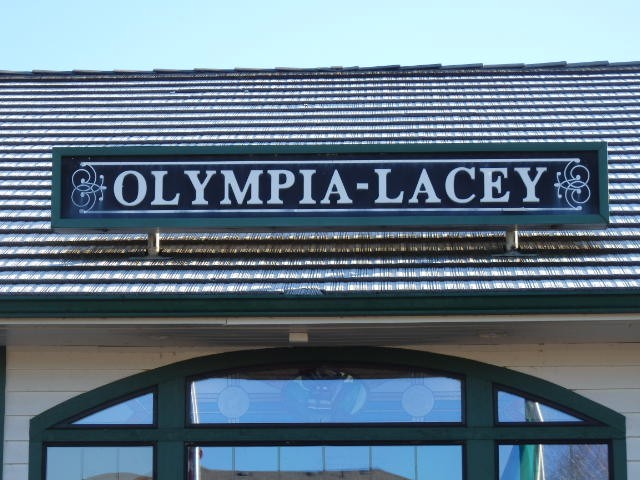 Foto: estación de Amtrak - Lacey (Washington), Estados Unidos