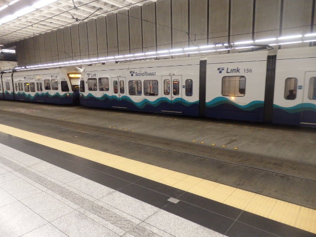 Foto: el metrotranvía Link - Seattle (Washington), Estados Unidos