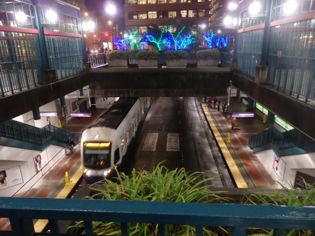 Foto: del metrotranvía Link - Seattle (Washington), Estados Unidos