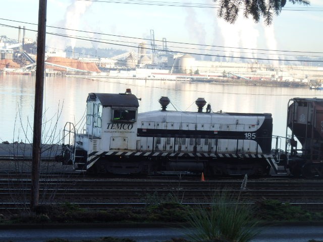 Foto: locomotora de TEMCO - Tacoma (Washington), Estados Unidos
