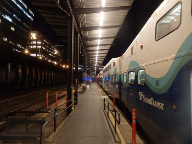 Foto: tren local Sounder - Seattle (Washington), Estados Unidos