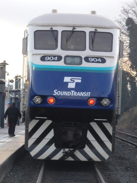 Foto: tren Sounder - Tacoma (Washington), Estados Unidos