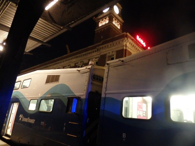 Foto: tren local Sounder - Seattle (Washington), Estados Unidos