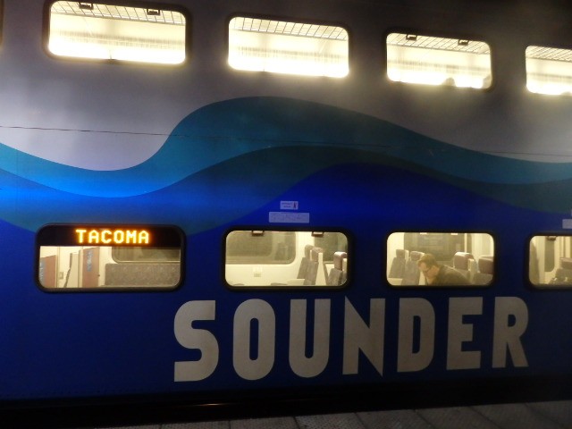 Foto: tren local Sounder - Seattle (Washington), Estados Unidos