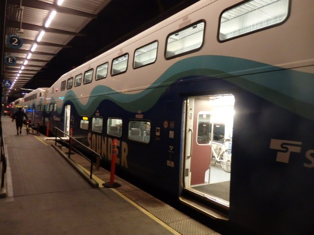 Foto: tren local Sounder - Seattle (Washington), Estados Unidos
