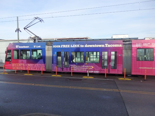 Foto: metrotranvía Tacoma Link - Tacoma (Washington), Estados Unidos