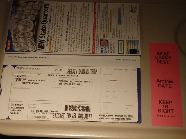 Foto: tren Cascades - Seattle (Washington), Estados Unidos