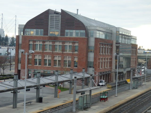 Foto: estación del Sounder y de Amtrak - Everett (Washington), Estados Unidos